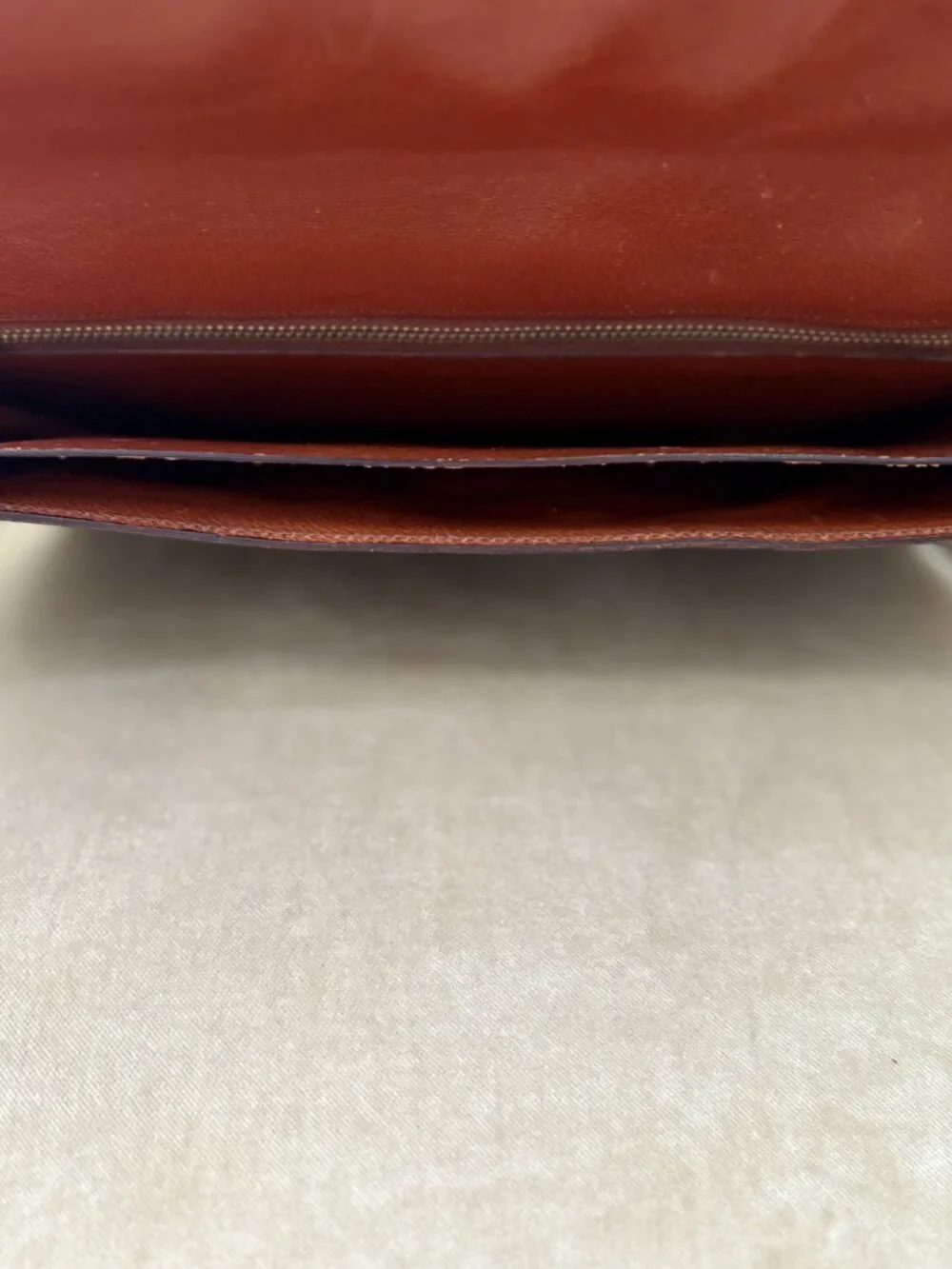 VTG Auth. LOUIS VUITTON  Monogram Poche Ministre Coated Canvas Document Case